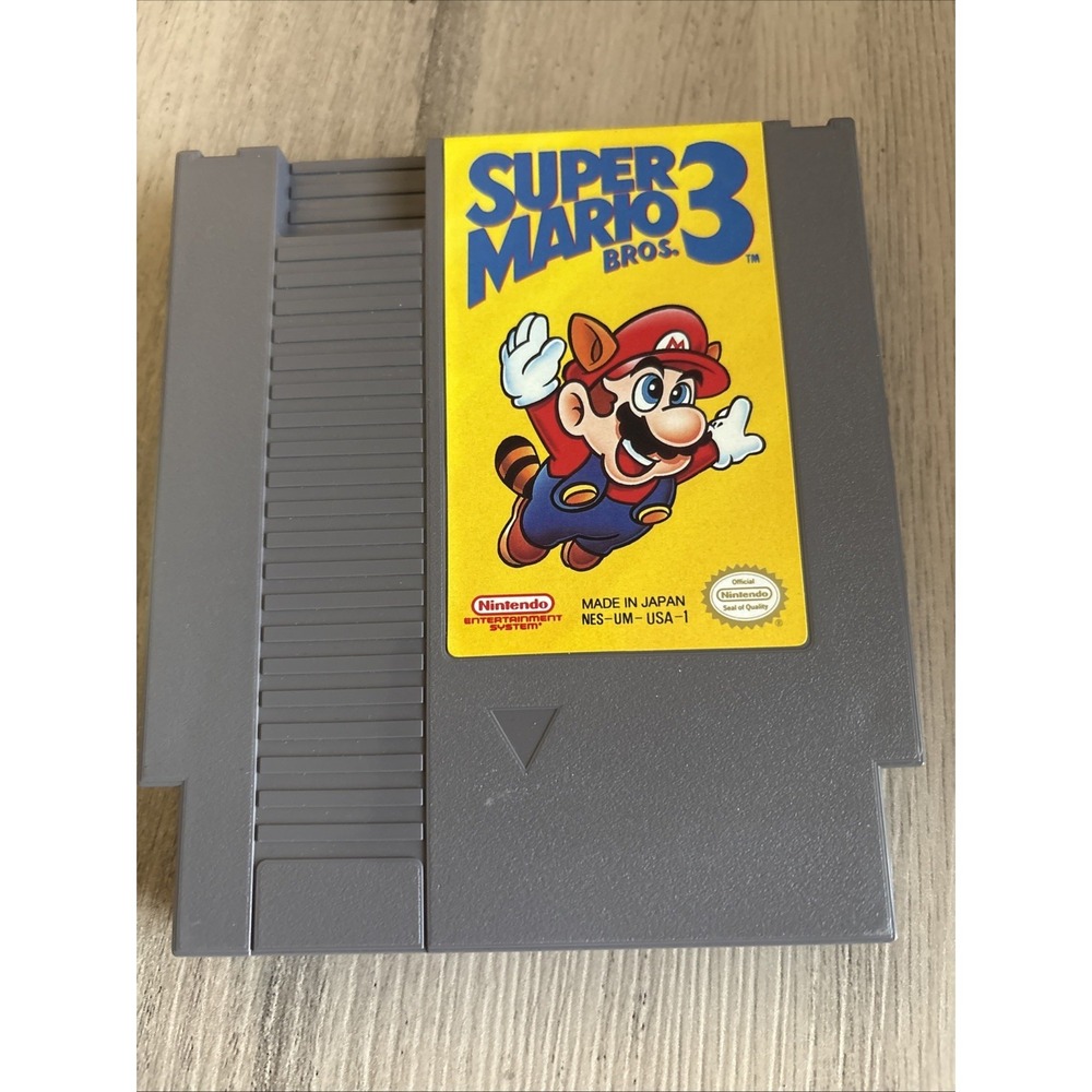 Super Mario Bros. 3 (Nintendo NES, 1990),‎ Original Tested!